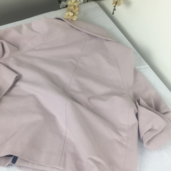 CIRCOLO 1901 Dusty Rose Pink Cotton Stretch Jacket - Picture 8 of 8